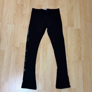NY2Sportwear Women’s Figure Skating Practice Pants w/ Rhinestones